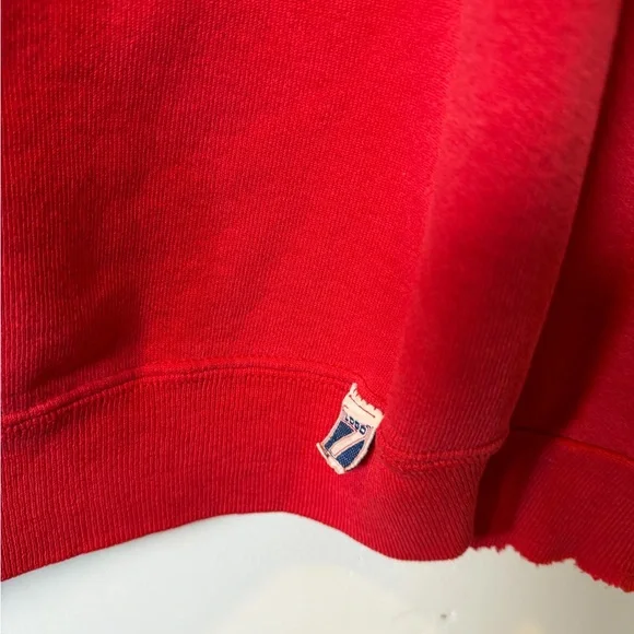 Vintage Logo 7 Portland Trail Blazers Crewneck – Men’s XL – Perfectly Distressed - Picture 3 of 11